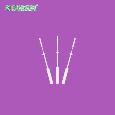 China KangDaAn Medical Disposable Sterile Swab Specimen Collection Nylon Flocking Nasal Swab with MDR-CE/ISO for sale