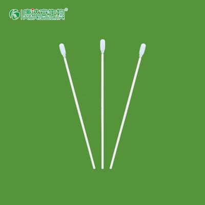 China Medical Sterile Sponge Swab Stick Foam Oral Collection Swab Saliva Sample Swabs (8cm Breakpoint) for sale