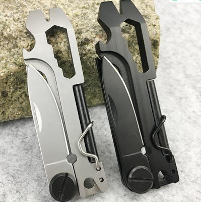 China Universal 14 in 1 Outdoor Survival Multi Purpose Knife with Fire Starter for sale