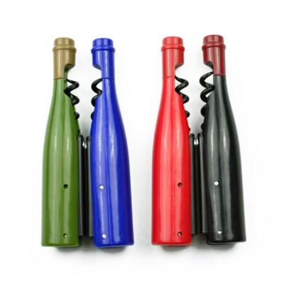 China Bottle shaped 2021creative promotion gift wine opener for sale