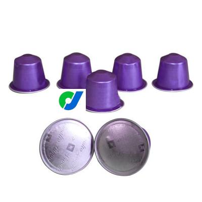 China Best Price 37mm Eco - Friendly Aluminum Capsule Compatible Nespresso Machine for sale