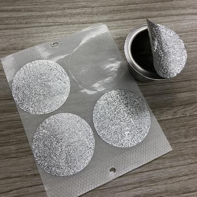 China Factory Wholesale Coffee Capsule Sealing Capsule Cover Self Adhesive Coffee Lid for sale