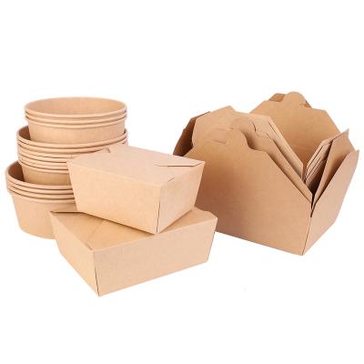 China Fried Chicken Kraft Paper Serving French Fries Rectangle Box Biodegradable Custom French Fries Hot Dog/Fast Food for sale