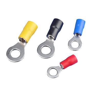 China Purple Copper Manufacturer crimping insulated terminal crimp press terminal o ring wire terminal connector for sale