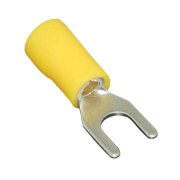 China Wire Connecting SV Crimp Terminal Connector,Wire Copper Crimp pre-insulated  Connector fork terminals for sale