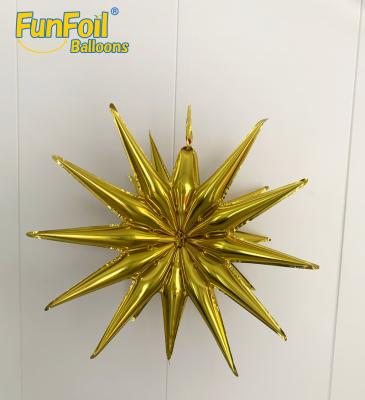 China Decoration Funfoil New Arrival Product 4 Colors With 20 Points 22 Inch Star Magic Balloon For Decoration for sale