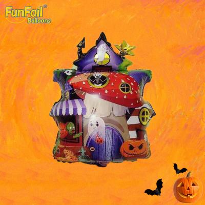 China Funfoil High Quality Happy Party Festival Decoration Halloween Decorations Globos Foil Balloons Cartoon Set Inflatable Outdoor Manufacturer Supplies for sale