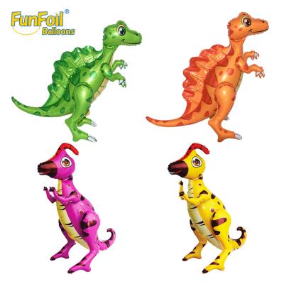 China Party Decoration Funfoil New Arrival 3D Balloons Dinosaur Animal Foil Balloon For Kid's Toy Party Decoration Toys for sale