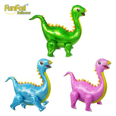 China Gift Toy Factory Outlet New 3D Balloons Dinosaur Foil Balloons Kids Party Decoration Animal Toys for sale