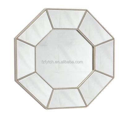 China FYTCH Handmade Decorative Octagon Wall Hanging Dressing Mirror For Living Room for sale