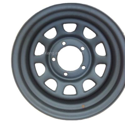 China 4X4 STEEL WHEEL steel 15X7 15X8 15X10 with 6X139.7 for sale