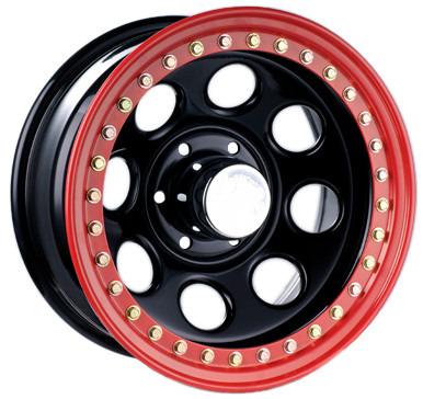 China Beadlock steel wheel/4X4 steel wheel/steel wheel for sale