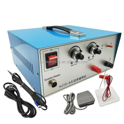 China Handheld 100A Jewelry Pulse Spot Welder Jewelry Spot Welding Machine 110V/220V for sale