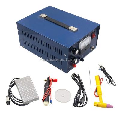 China Gold Silver Welding Machine Portable Jewelry Spot Welder 50A Electronic Jewelry Spark Welder for sale