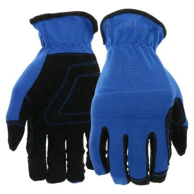 China Working Mechanic Cuff Lightweight Outdoor Protective Gloves Abrasion Resistant Elastic Gloves for sale