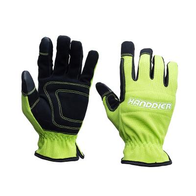 China Microfiber Anti-Slip General Purpose Anti-Vibration Cheap Mechanic Touch Screen Working Gloves for sale