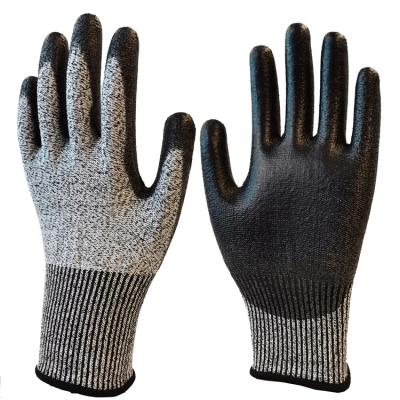 China Abrasion Resistance 13 Gauge /cut Level 5 Occupational Safety Anti Cut Heavy Duty Gloves for sale