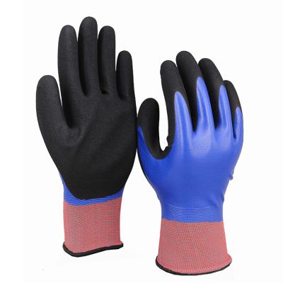 China Anti-Slip Wholesale HPPE Work Mechanic HPPE Fiberglass Cut Resistant Gloves for sale