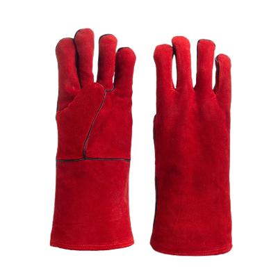 China Fire Proof Anti-Slip Welding Gloves Hand Protective Gloves Heat Protection Metal Gloves for sale