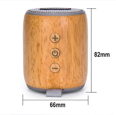 China 2020 100% true function of telephone /computer/phone MINI BT portable speaker office wooden eco-friendly /outdoor 3W for sale