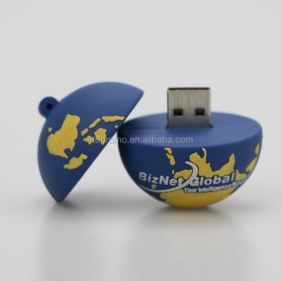 China Plastic Globe Shape USB Flash Drive, Globe Pen Drive, Earth USB Disk 1gb /2gb/4gb/8gb OEM for sale