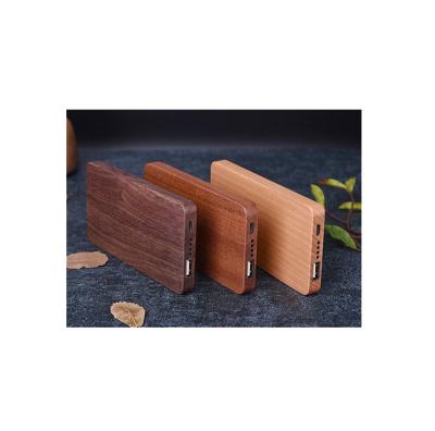 China Stylish Wooden Digital Devices Power Bank 4000mAh For Promotion Gift, New Model Wooden Slim Eco Power Bank for sale