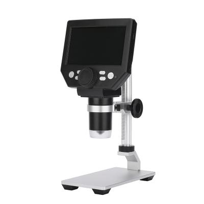 China New Arrival 4.3 Inch Magnifier HD LCD Display Electronic Microscope 1000X Times Digital Microscope 8 LED V-MS0005 for sale