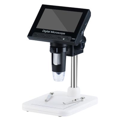 China Digital Zoomer DM4 1000X Visual Microscope Zoomer For Industrial PCB Repair Tool With 4.3 Inch LCD Display for sale