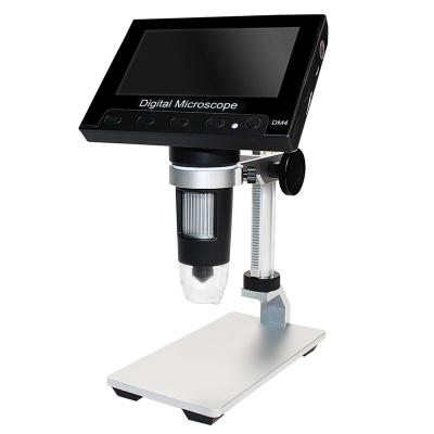 China DM4 1000X portable digital microscope with DM4 battery for sale