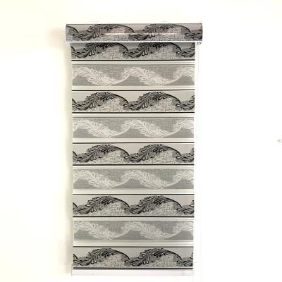 China Jacquard Roman Window Blinds Custom Design Zebra Shade for sale