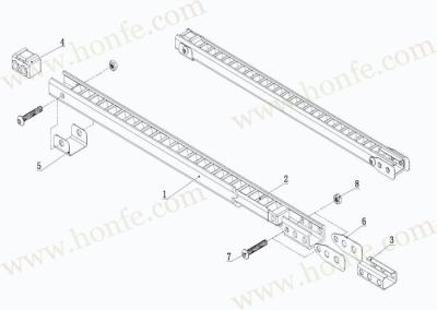 China  Loom Spare Parts Rod 787554 RDER-00271 for sale