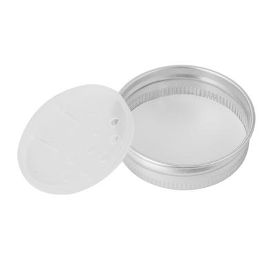 China Spill Non Berlin Packaging Lug Cap Food Grade Customized Size With Shaker Metal Lids for sale