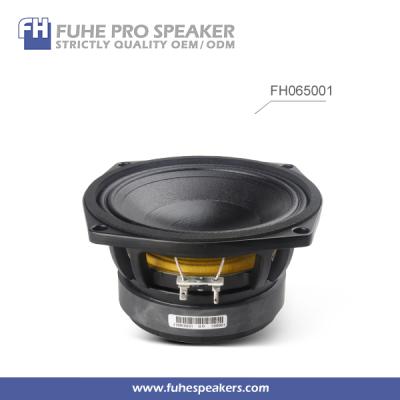 China Mid Speaker 6.5inch Mid Range Paper Cone Speaker Mid Woofer for sale