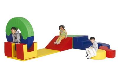 China EVA Cover Soft Play Equipment Anti-Crack Custom Made Design For 3 - 15 Years Old for sale