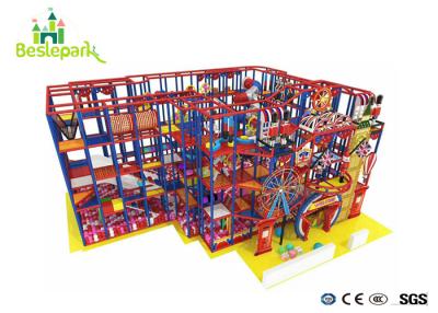 China Indoor Kids Play Foam Big Indoor Play Centres Large Capacity With Swing for sale