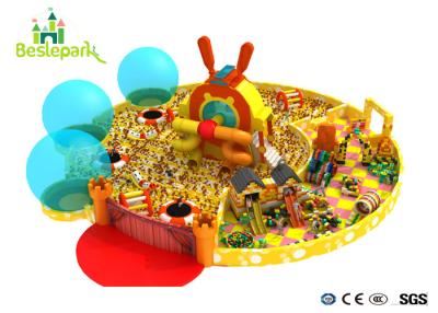 China Big Plastic Slide Children Indoor Park Anti - Crack For Shopping Mall for sale