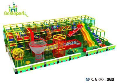 Cina Parco a tema dell'interno di legno di zona del gioco di bambini con il grande scorrevole del mondo netto in vendita