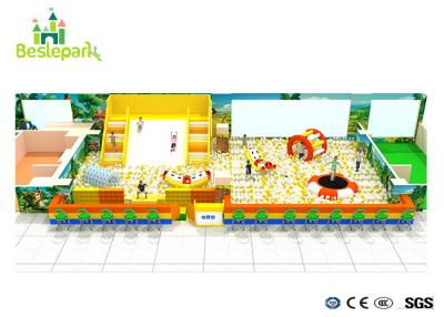 China Supermarket / Preschool Children Indoor Park With Ball Pool / Small Trampoline for sale