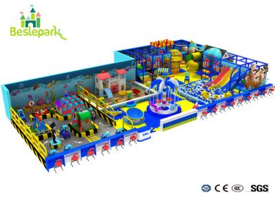 China Ocean Themed Soft Play Structures , Ball Pool Slide Indoor Play Places For Toddlers for sale