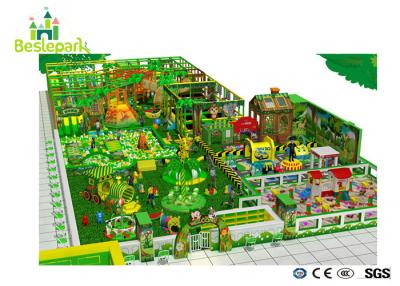 China Large Jungle theme kids indoor playground equipment with a section_off  Area for sale