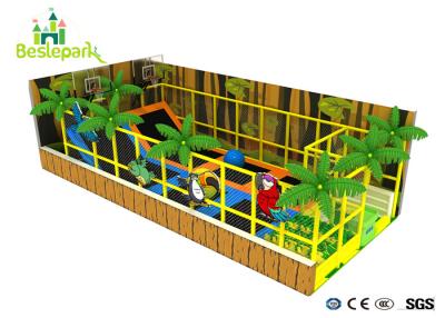 China Large Amusement Indoor Trampoline Park With Foam Pit TUV Certification for sale