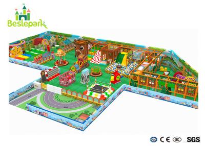 China El centro interior del juego del juego de los niños del patio de la selva del gimnasio interior suave del tema en venta