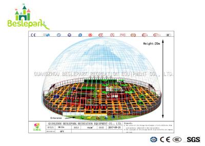 China Van de de Dekkings het Binnen Zachte Speelplaats van EVA Kleurrijke Thema met Elektrische Basketbalspelen Te koop