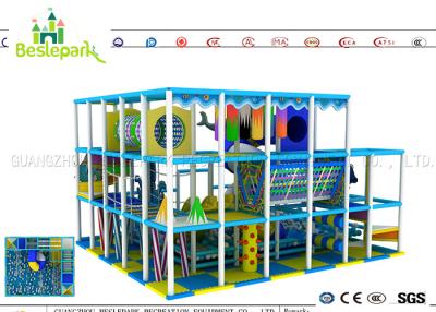 China Indoor Soft Baby Play Centre , Custom Made Indoor Jungle Gym For Toddlers for sale