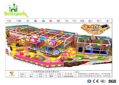 China Anti - patio interior infantil de la grieta, diversión interior de la familia del patio del juego suave para los niños en venta