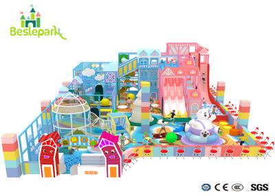 China Children indoor playground Macaron Theme Park For Commercial Center for sale