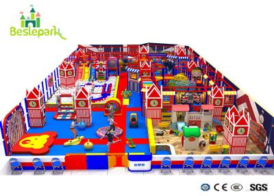 China Kids Theme Playground Equipment British Style Park / Soft Play Structures for sale