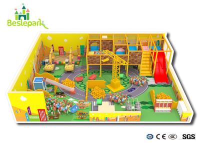 China Safety Construction Site Children'S Playground Equipment With Flame - Retardant Pipe for sale