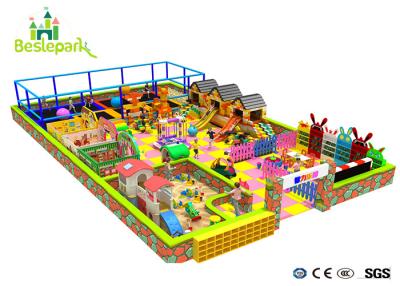 China Building Block Park Kids Indoor Playground Puzzle Environmently Friendly for sale