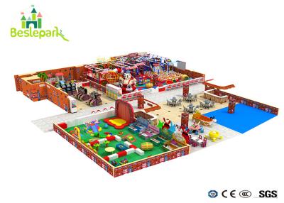 China Huge Children Indoor Playground Family Fun Play Area / Kids Play Equipment for sale